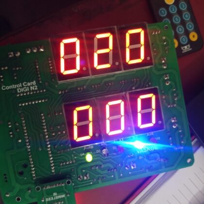 Vaskoe Brand Air Inflator Control Card Seven Segment Display(SSD) Based DC 12V/24V